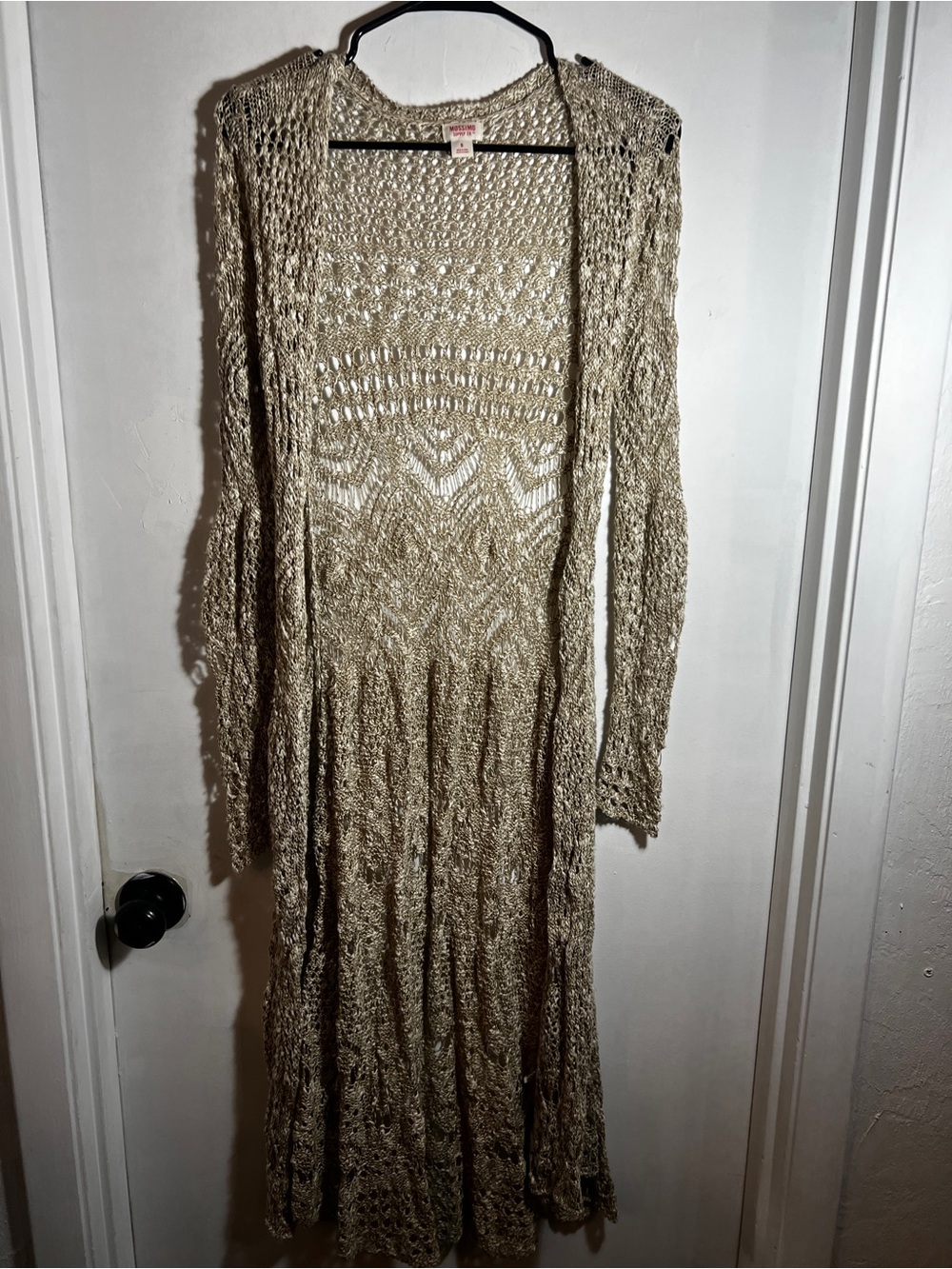 Mossimo Open Knit Duster Cardigan